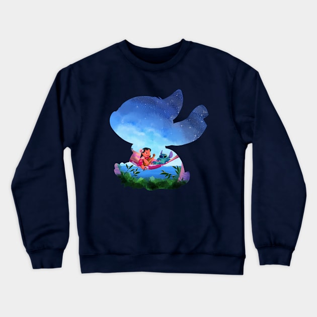 Stitch's Ohana Crewneck Sweatshirt by Littlepancake